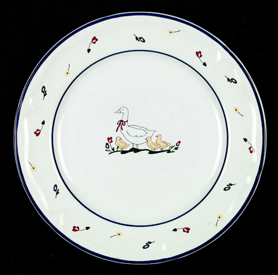 Summer Stroll Dinner Plate by Nancy Calhoun-1