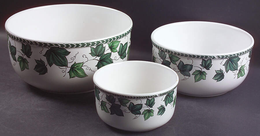Vista Verde Mixing Bowl Set (MB10, MB7, MB6) by Nancy Calhoun-1