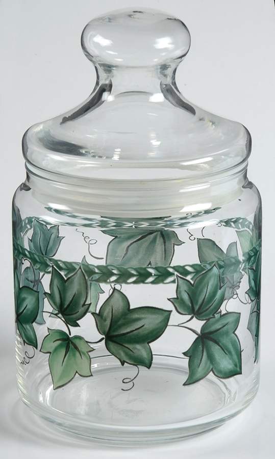 Vista Verde 4" Glassware Storage Jar & Lid by Nancy Calhoun-1
