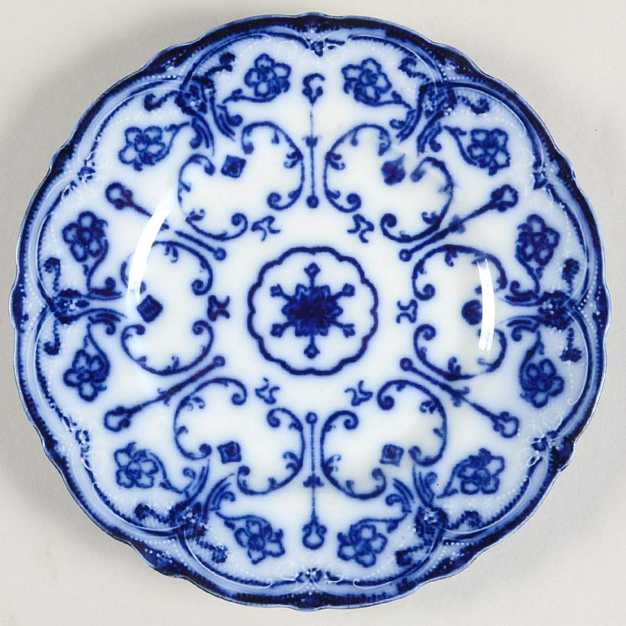 Conway (Flow Blue) Salad Plate by New Wharf-1