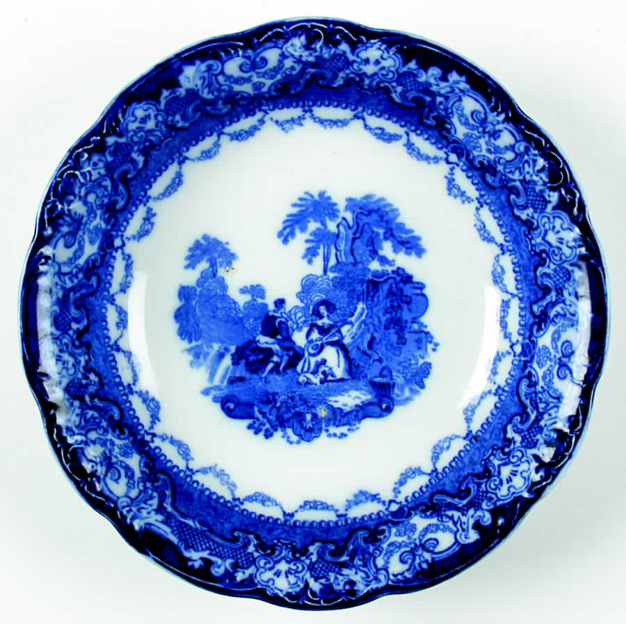 Watteau 9" Round Vegetable Bowl by New Wharf-1