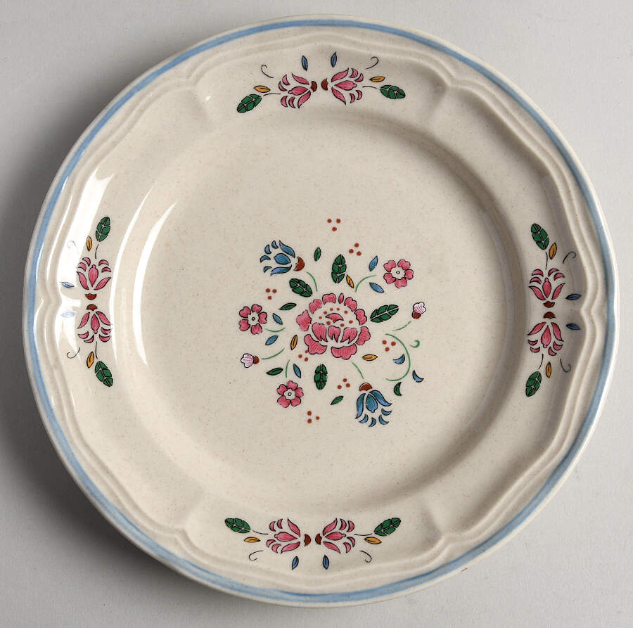 American Basket Salad Plate by Newcor-1
