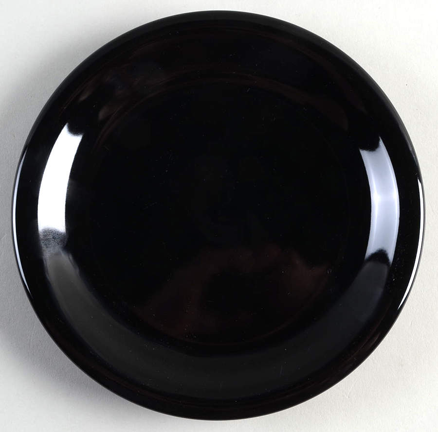 Bravo Black Salad Plate by Newcor-1