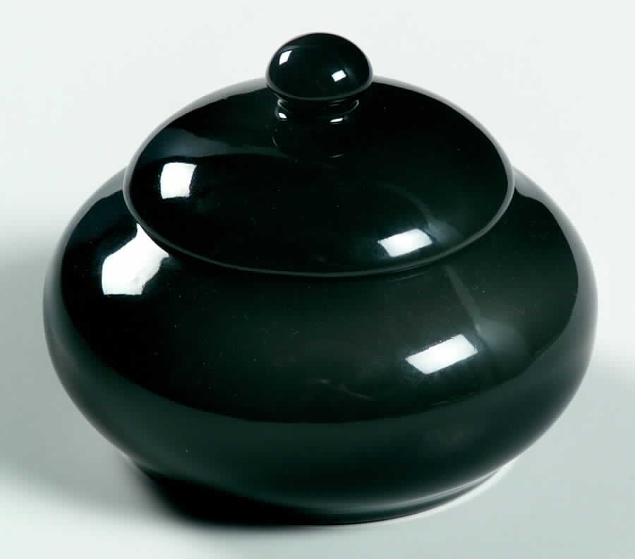 Bravo Black Sugar Bowl & Lid by Newcor-1