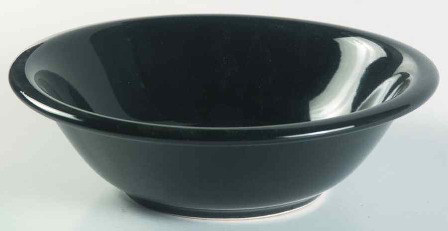 Bravo Black Coupe Cereal Bowl by Newcor-1