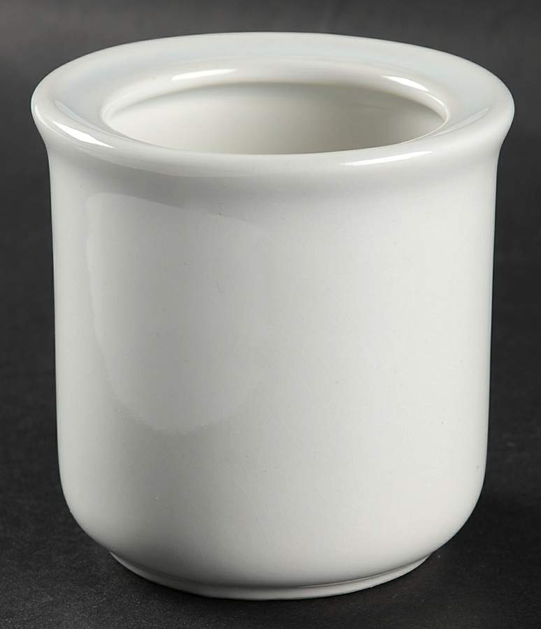 Bravo White Sugar Bowl No Lid by Newcor-1