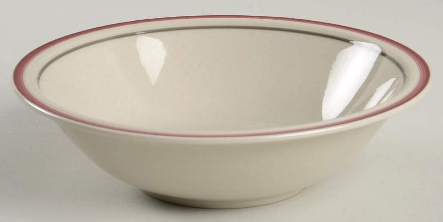 Cambridge Burgundy (No #) Coupe Cereal Bowl by Newcor-1