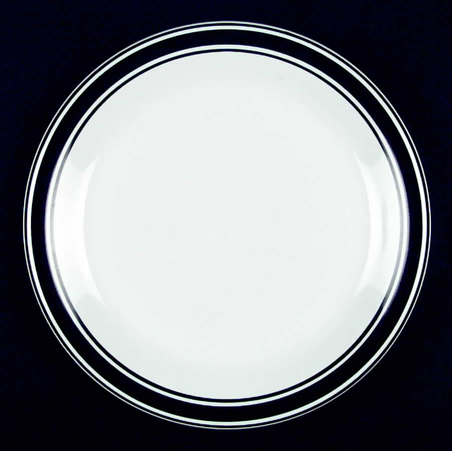 Celestial Black Dinner Plate by Newcor-1