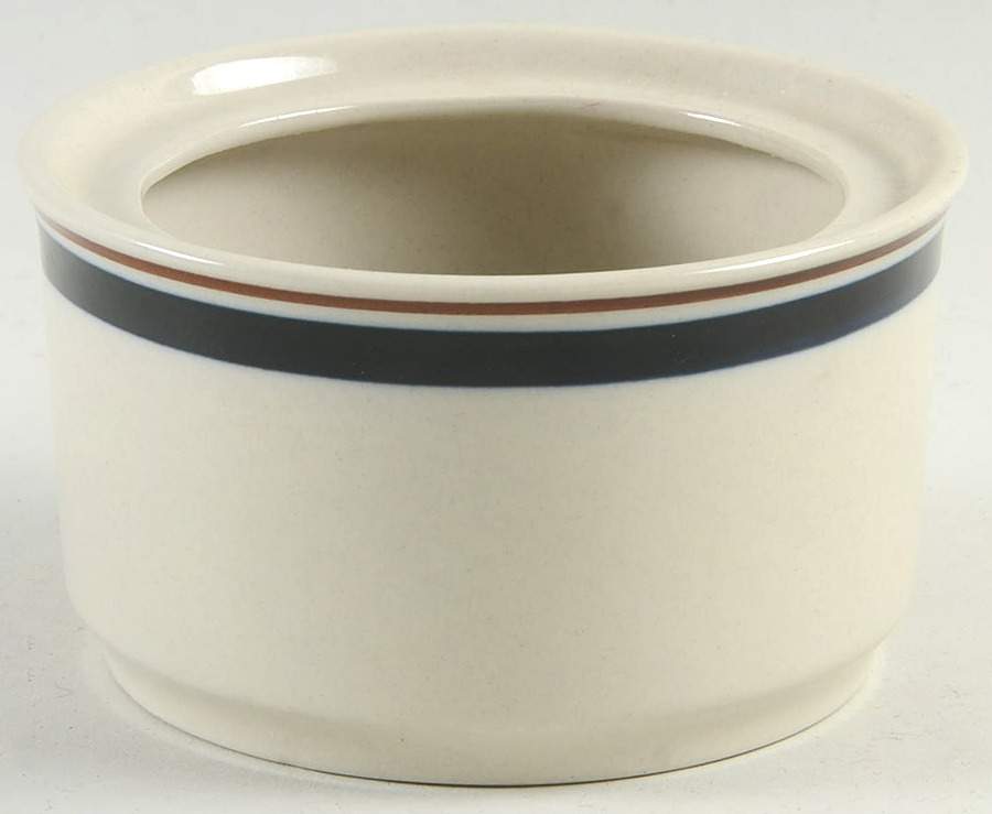 Concorde (Brown & Blue) Sugar Bowl No Lid by Newcor-1
