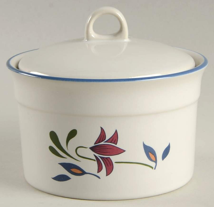 Copenhagen Sugar Bowl & Lid by Newcor-1