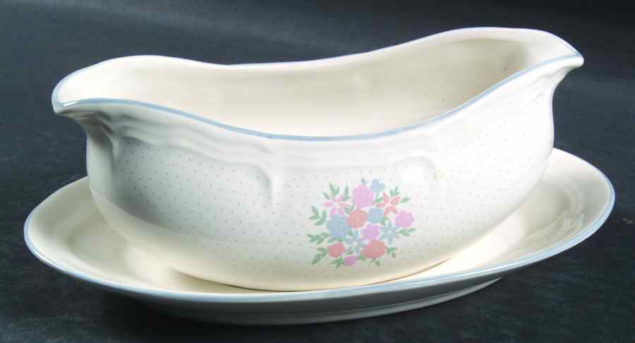 Corsage Gravy Boat & Underplate by Newcor-1