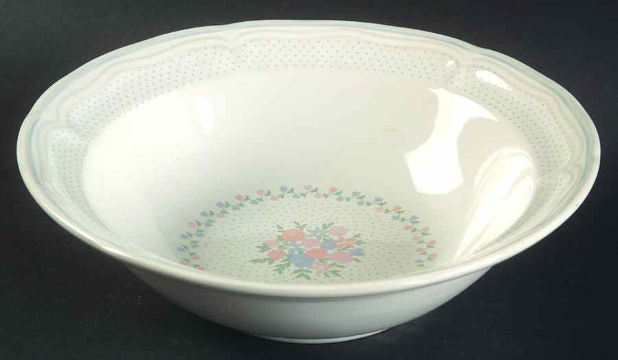 Corsage Rim Cereal Bowl by Newcor-1