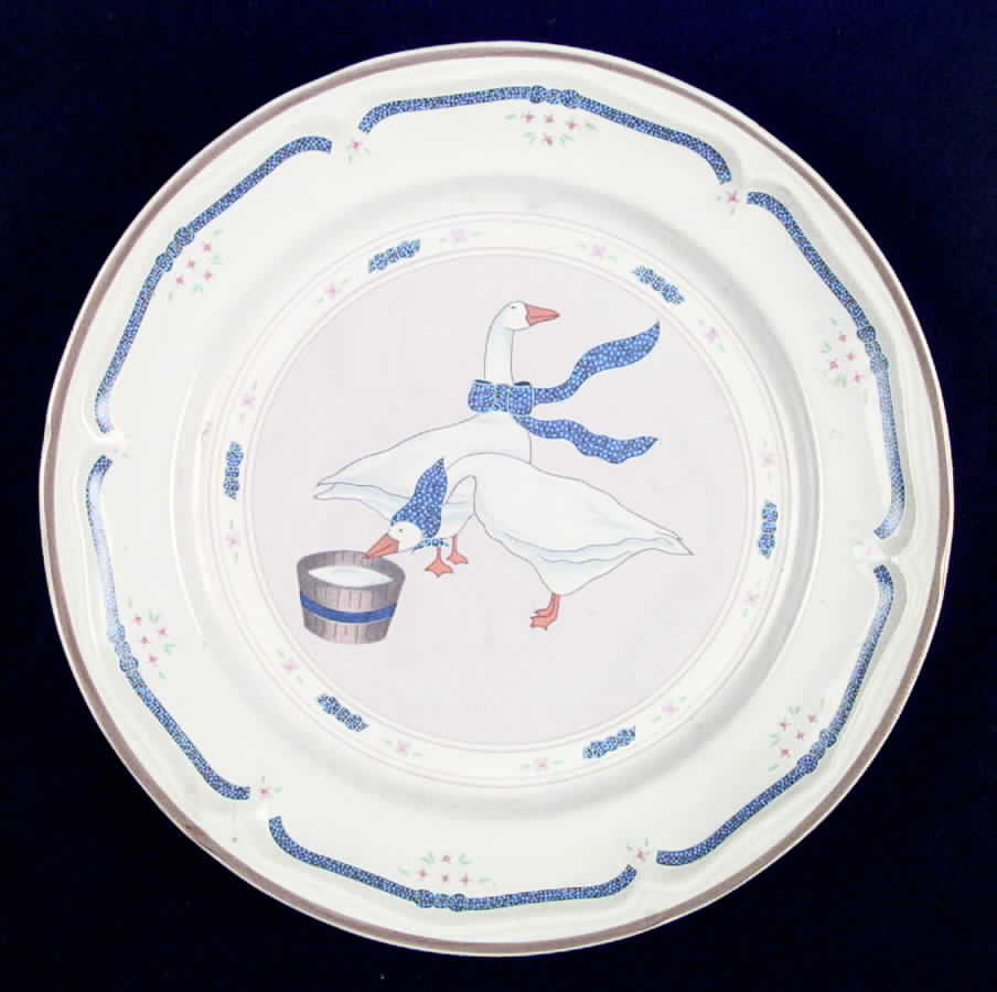 Countryside Dinner Plate by Newcor-1