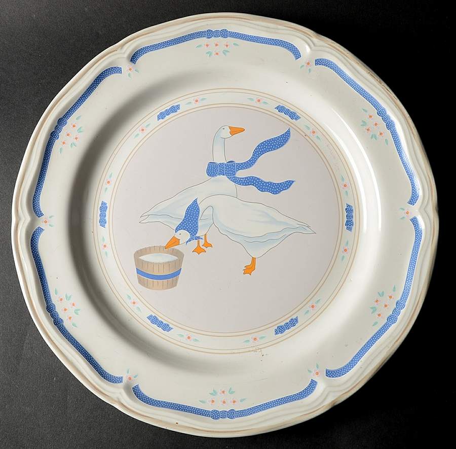Countryside 12" Chop Plate (Round Platter) by Newcor-1