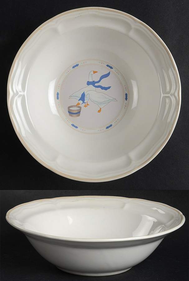 Countryside Rim Soup Bowl by Newcor-1