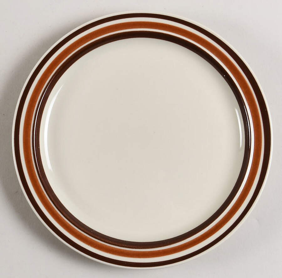 Eclipse Brown Sienna Salad Plate by Newcor-1