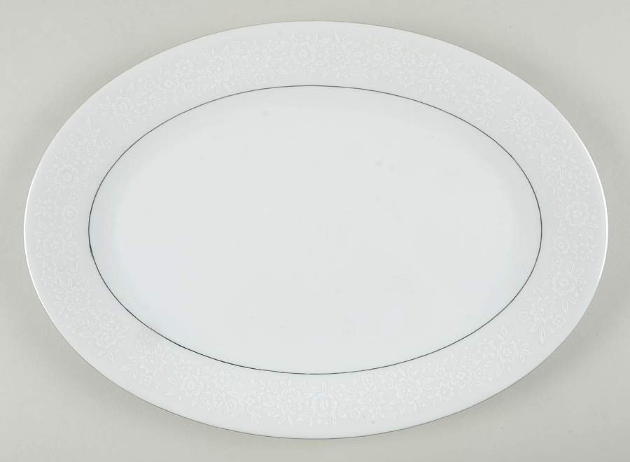 Eternal 13" Oval Serving Platter by Newcor-1