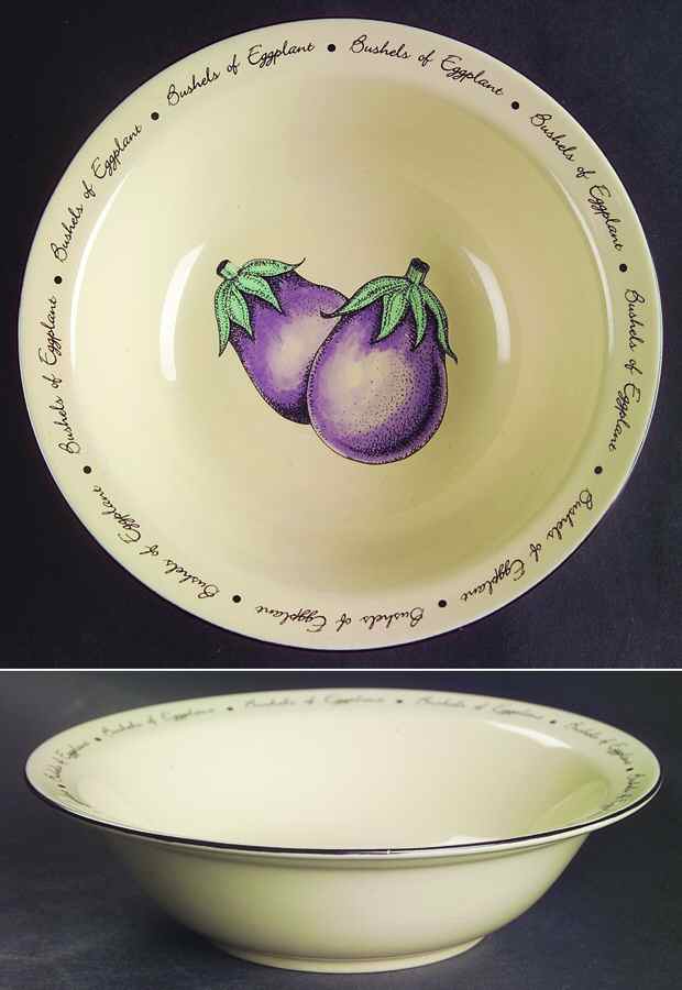 Garden Market Rim Soup Bowl by Newcor-1