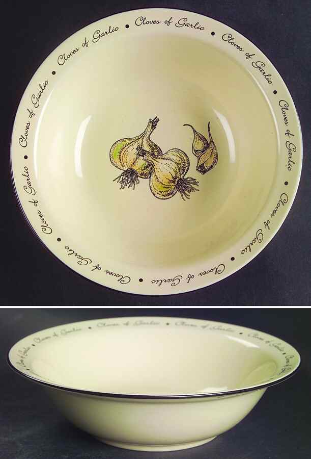 Garden Market Rim Soup Bowl by Newcor-1