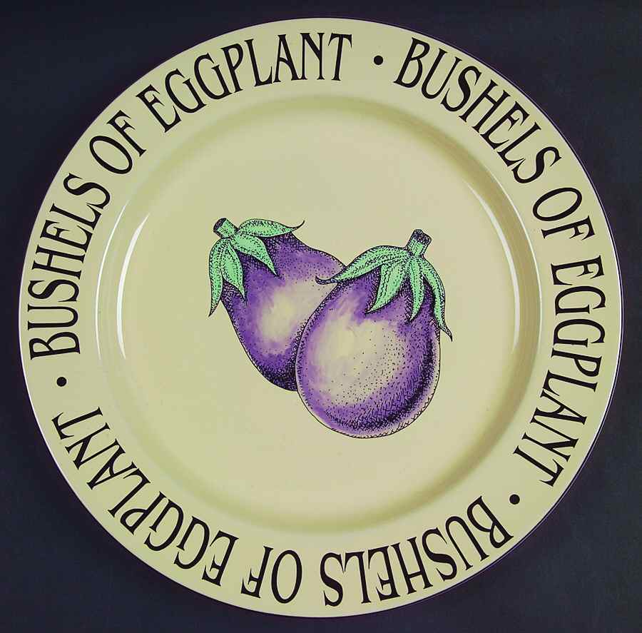 Garden Market 12" Chop Plate (Round Platter) by Newcor-1