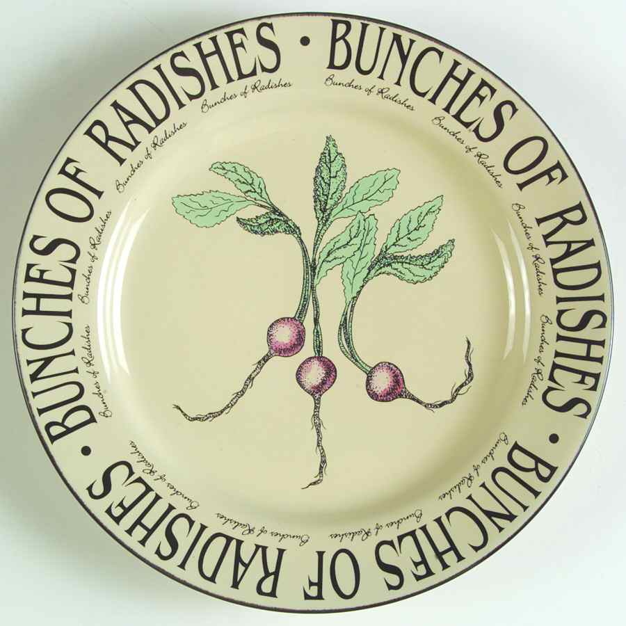 Garden Market Salad Plate by Newcor-1