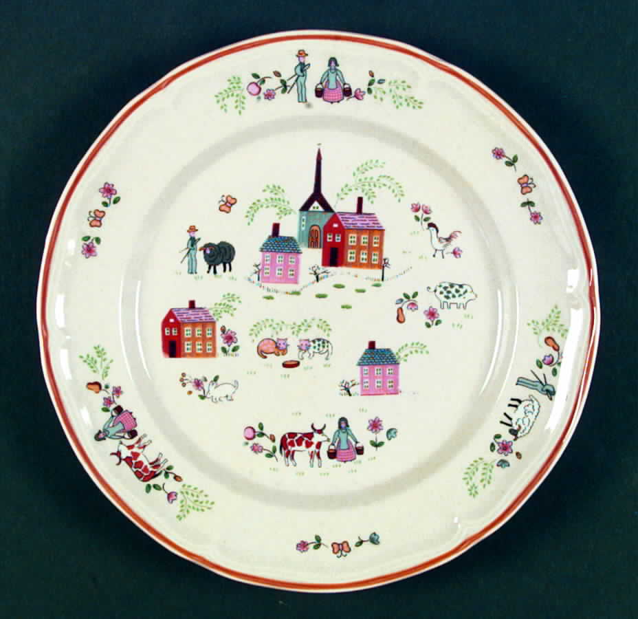 Heirloom Dinner Plate by Newcor-1
