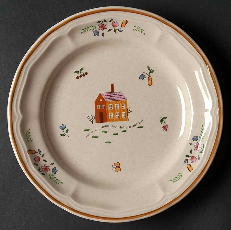 Heirloom Salad Plate by Newcor-1
