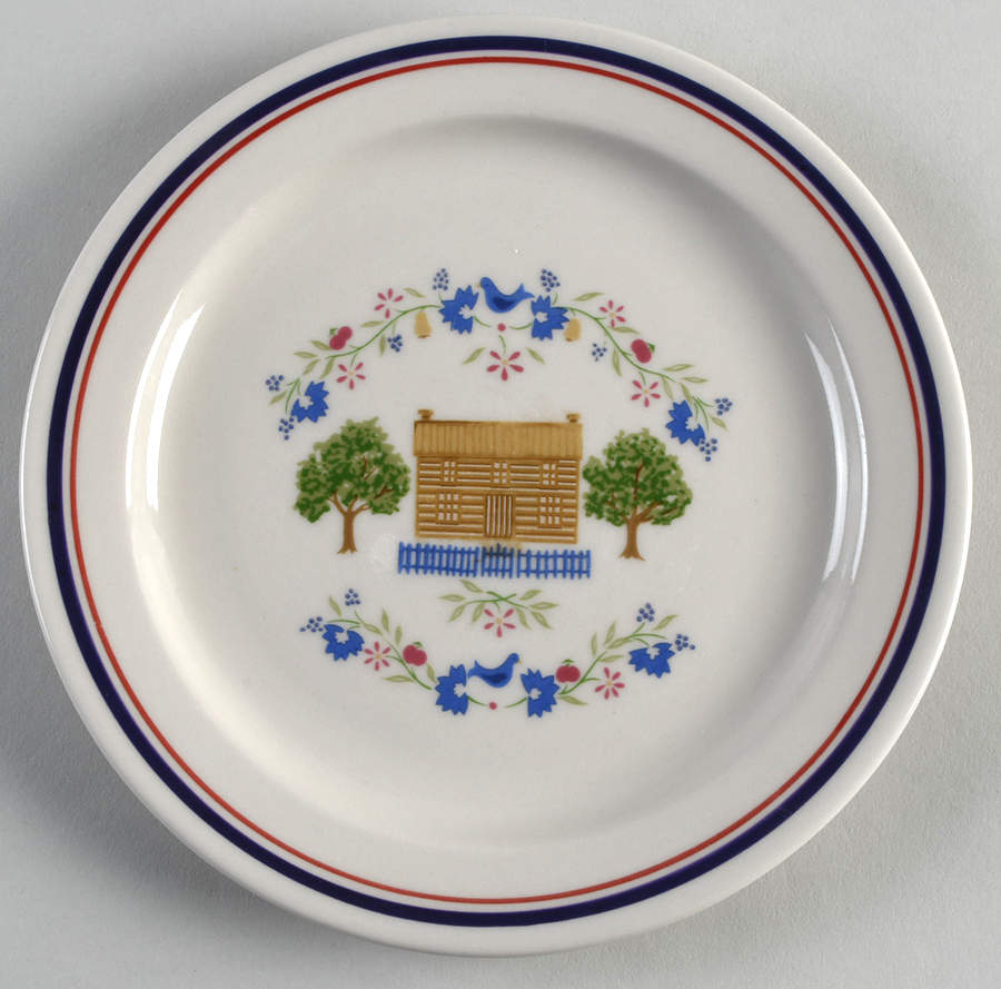 Homespun Salad Plate by Newcor-1