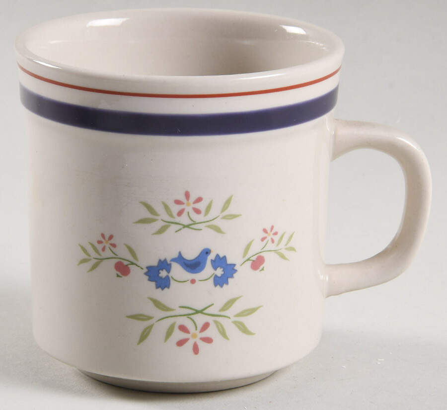 Homespun Flat Cup by Newcor-1
