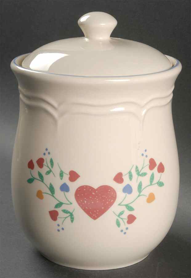 Legacy Hearts Extra Large Canister & Lid by Newcor-1