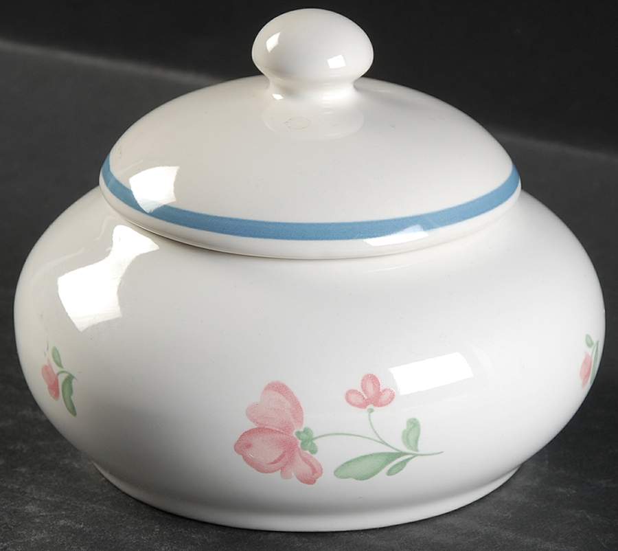 Longarno Sugar Bowl & Lid by Newcor-1