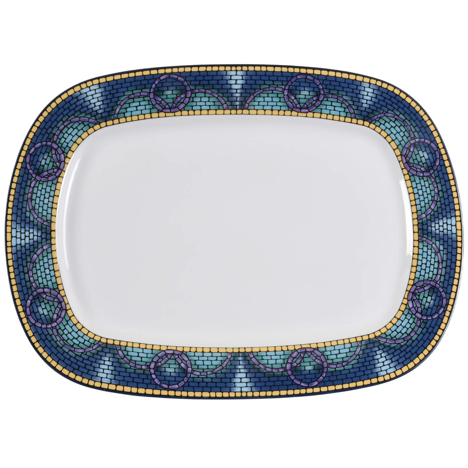 Medea (Fine Porcelain) 13" Oval Serving Platter by Newcor-1