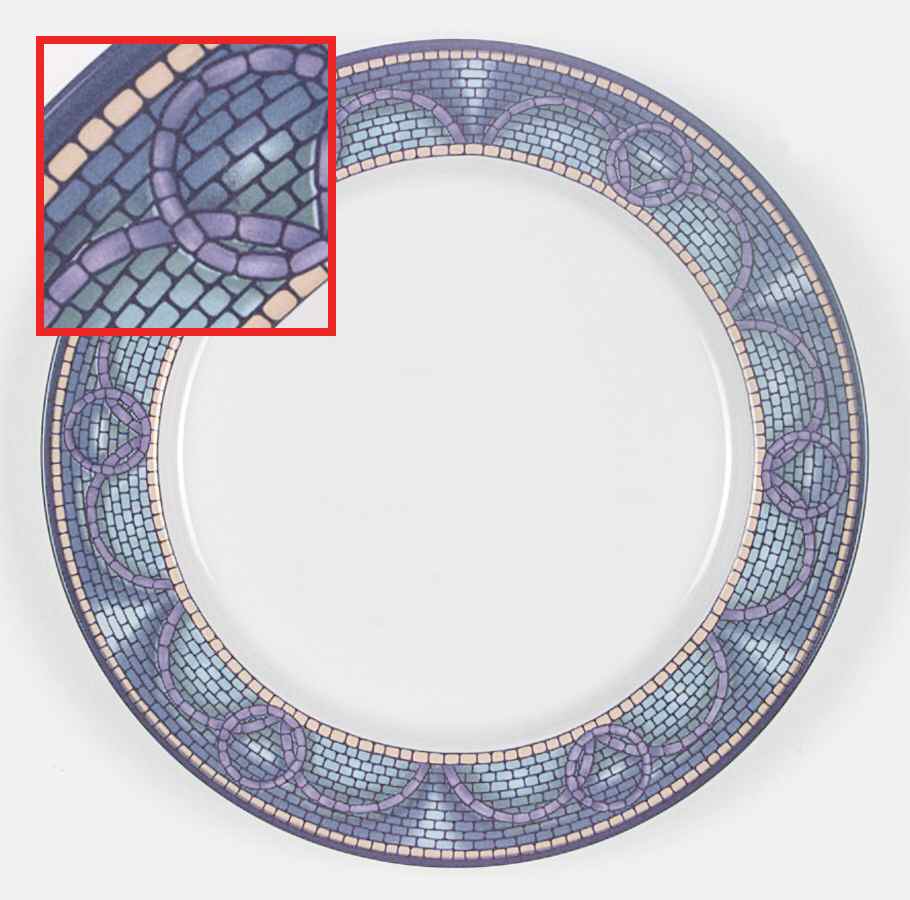 Medea (Fine Porcelain) Dinner Plate by Newcor-1