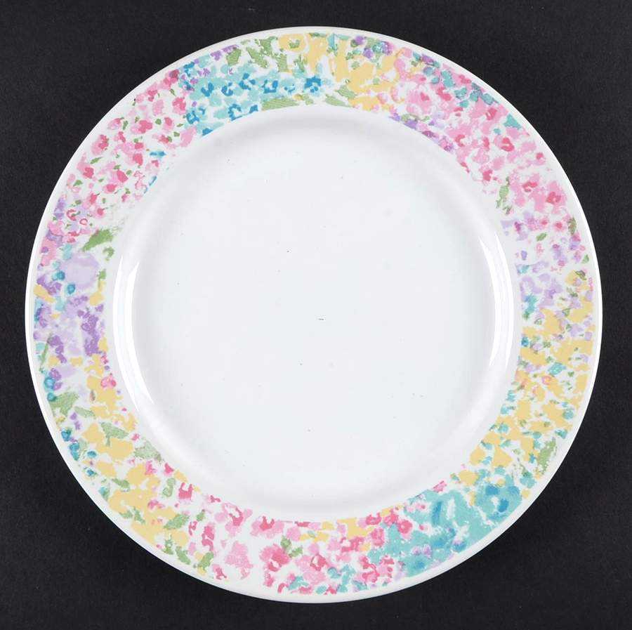 Mirage (Made In Thailand, White) Salad Plate by Newcor-1
