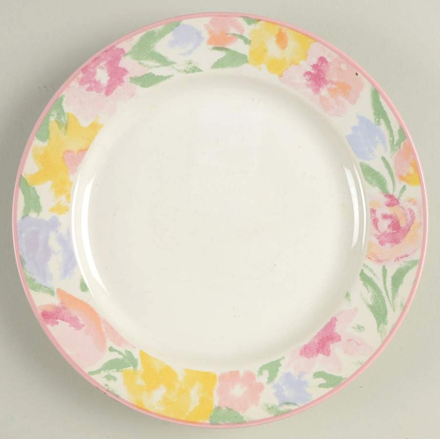 Monet's Garden Salad Plate by Newcor-1