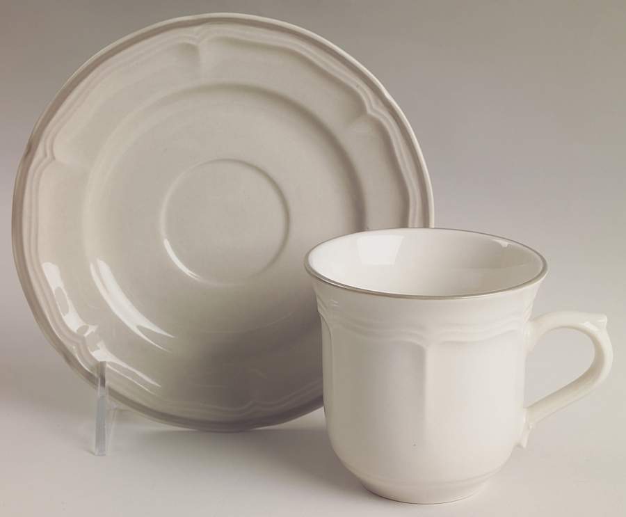 New Port Flat Cup & Saucer Set by Newcor-1
