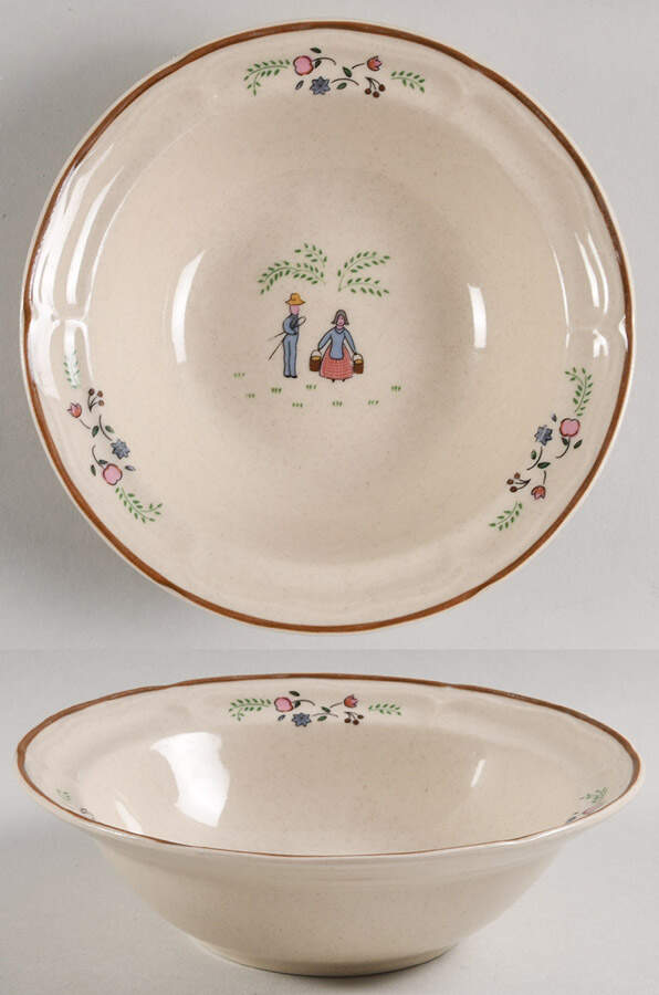 Our Country Rim Soup Bowl by Newcor-1