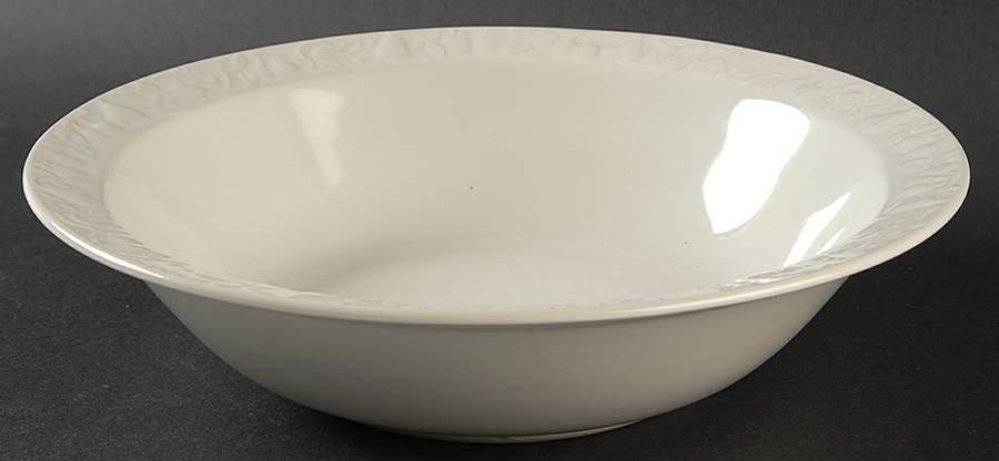 Porto Blanco 9" Round Vegetable Bowl by Newcor-1