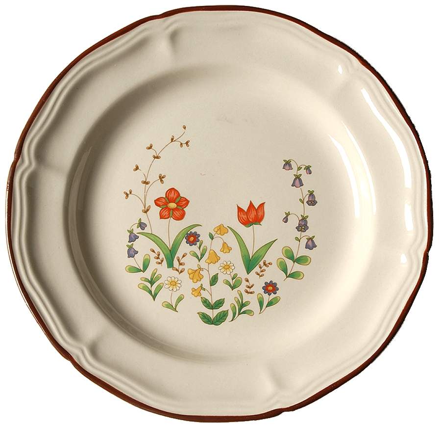 Spring Garden Salad Plate by Newcor-1