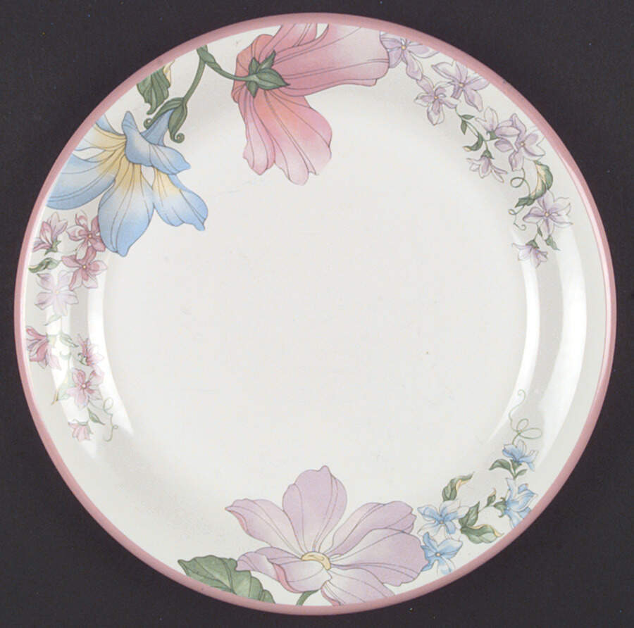 Spring Garden Dinner Plate by Newcor-1