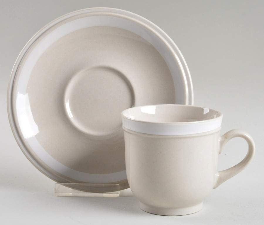 Victoria Footed Cup & Saucer Set by Newcor-1