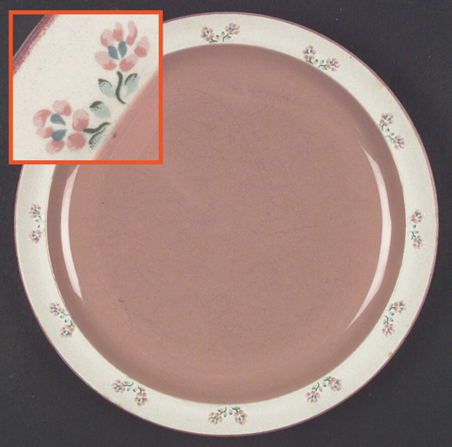 Vision Pink Dinner Plate by Newcor-1