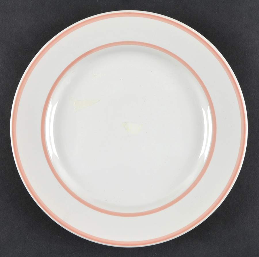 Westport Classic Pink (Pink Trim and Verge) Salad Plate by Newcor-1