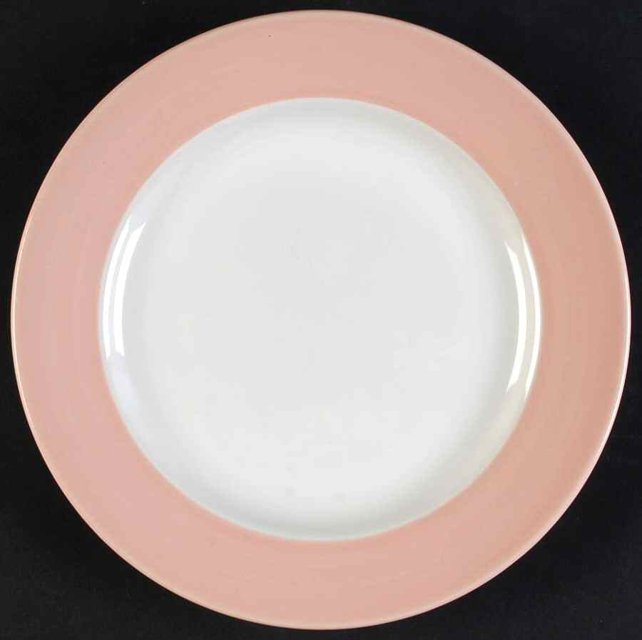 Westport Classic Pink (Pink Rim) Salad Plate by Newcor-1