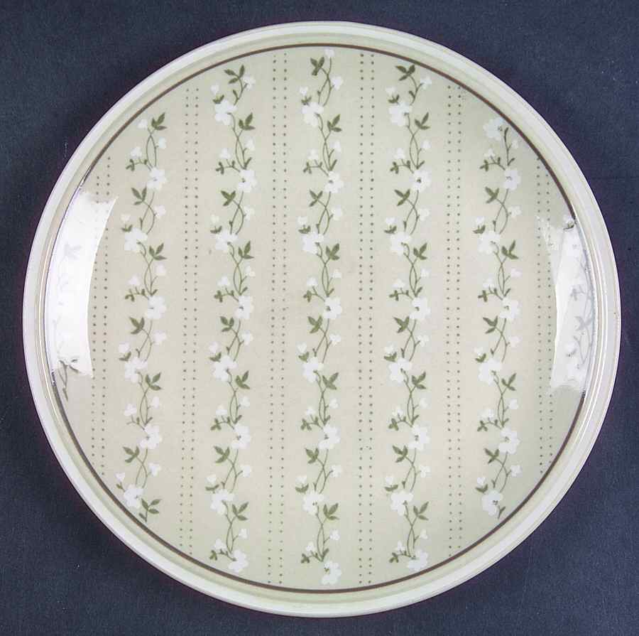 Williamsburg White Salad Plate by Newcor-1