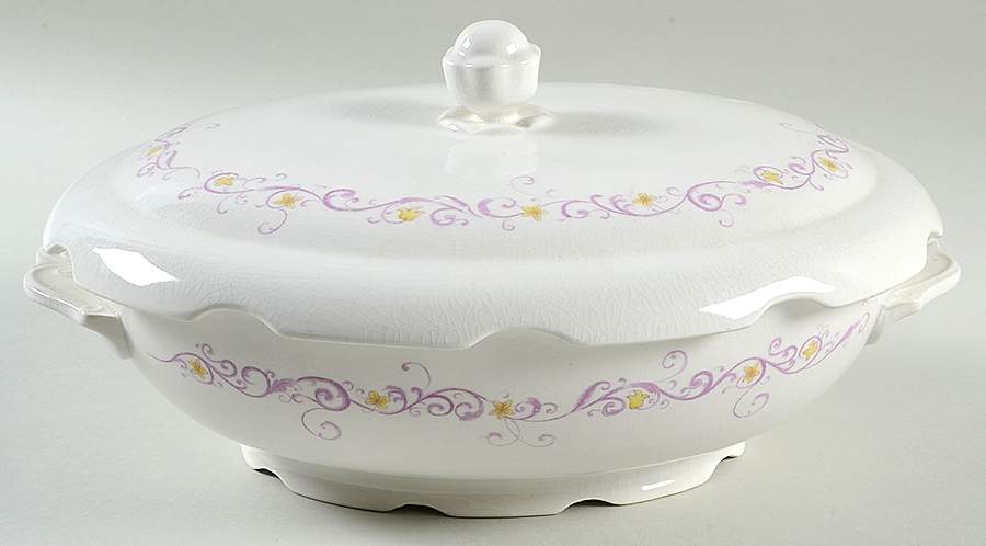 Alouette Oval Covered Vegetable by Nikko-1