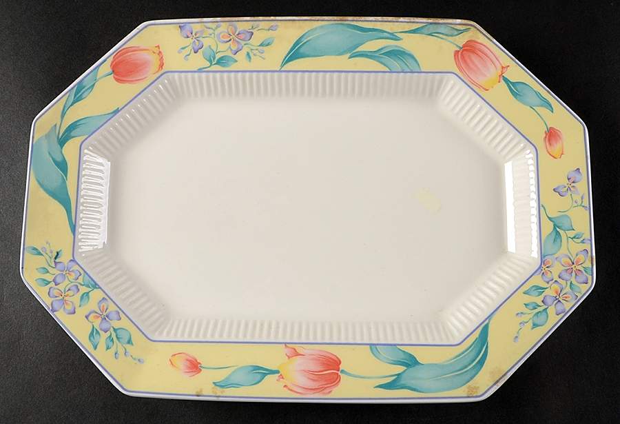 Amsterdam 13" Oval Serving Platter by Nikko-1
