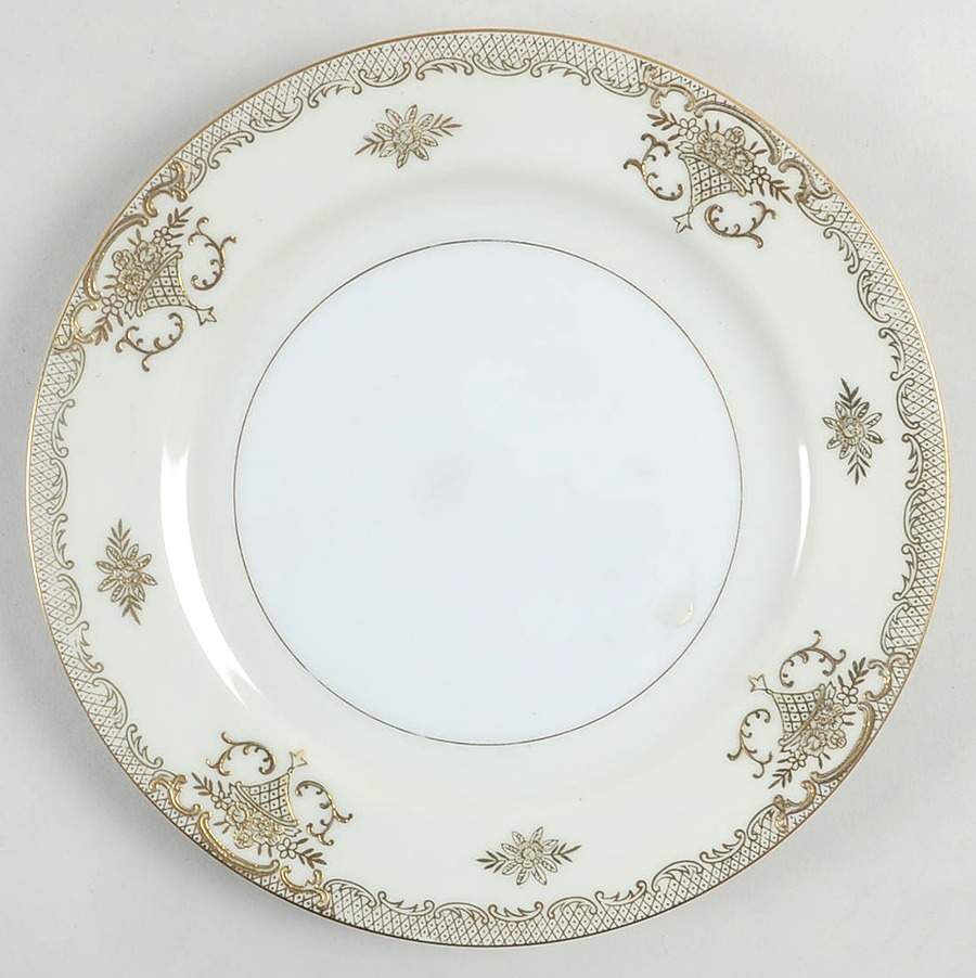 Anniversary Salad Plate by Nikko-1
