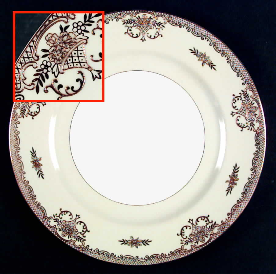 Anniversary Dinner Plate by Nikko-1