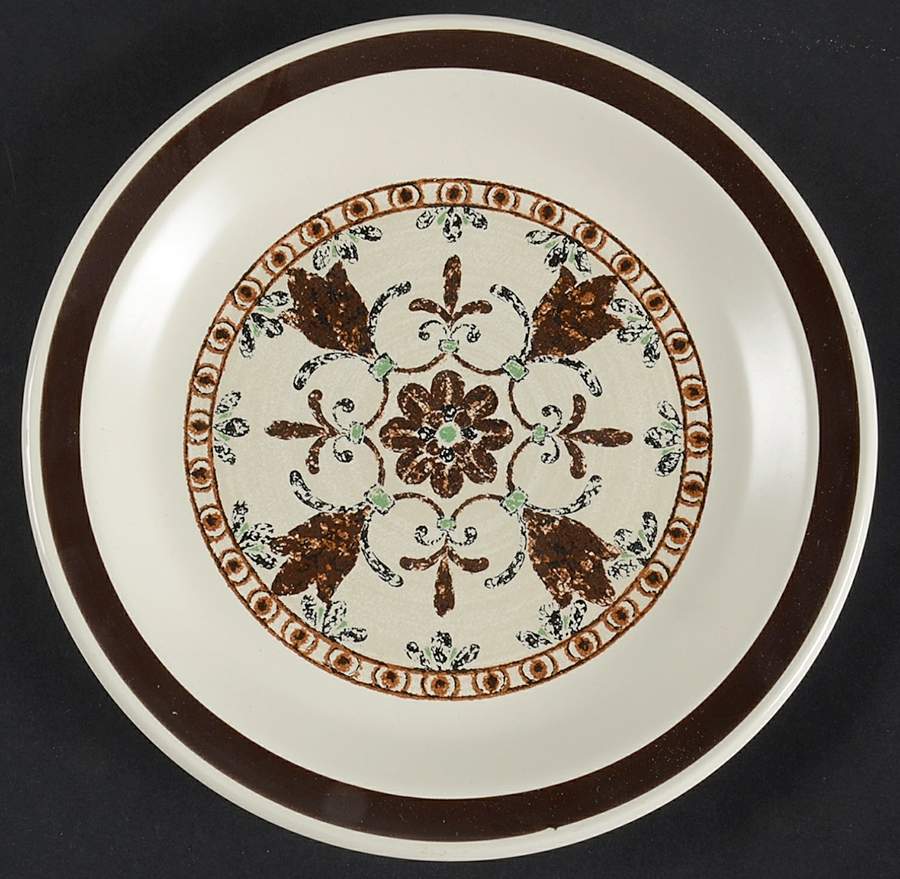 Antiqua Salad Plate by Nikko-1